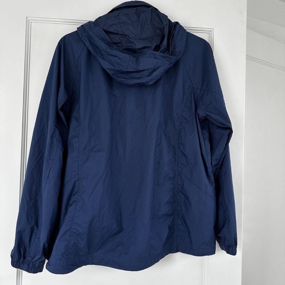 LL BEAN CASCO BAY RAIN JACKET size small packable vintage coat - Picture 3 of 5